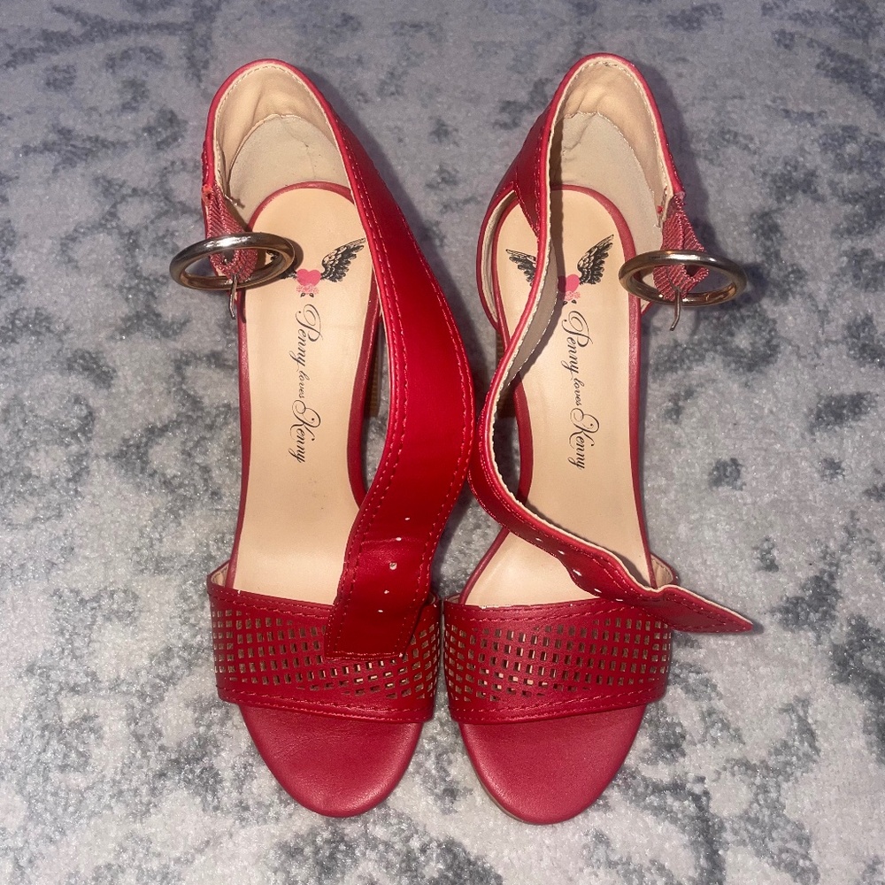 Penny Loves Kenny Red Heels